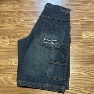 Vintage Paco Sport Shorts Mens 31 Denim Jean Carpenter Baggy Hip Hop Skater Y2K